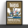 The Beatles Cartoon Concert Tour Poster Art Print Budokan Hall Tokyo 1966