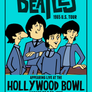 The Beatles Cartoon Concert Tour Poster Art Print Hollywood Bowl Los Angeles 1965