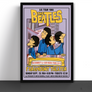 The Beatles Cartoon Concert Tour Poster Art Print Paramount Theater New York 1964